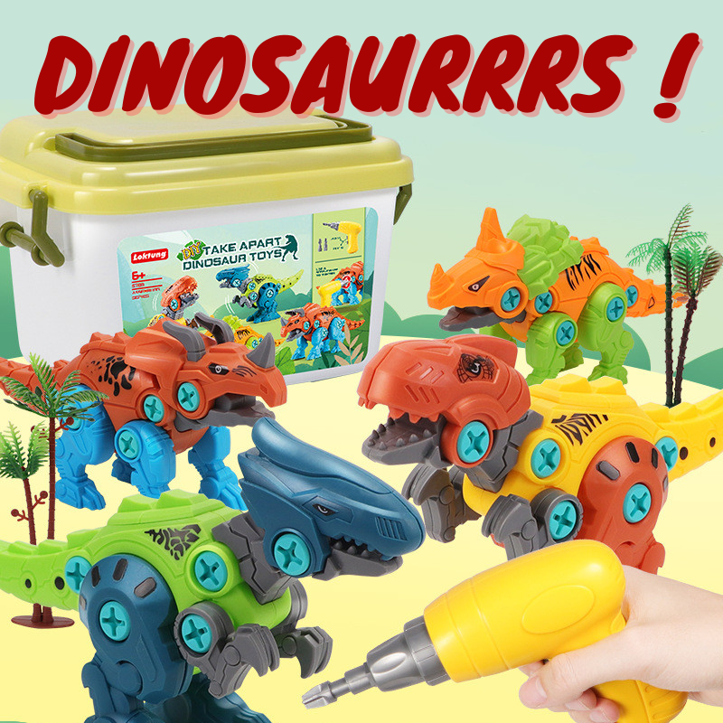 Roar & Build! DIY Dino Set